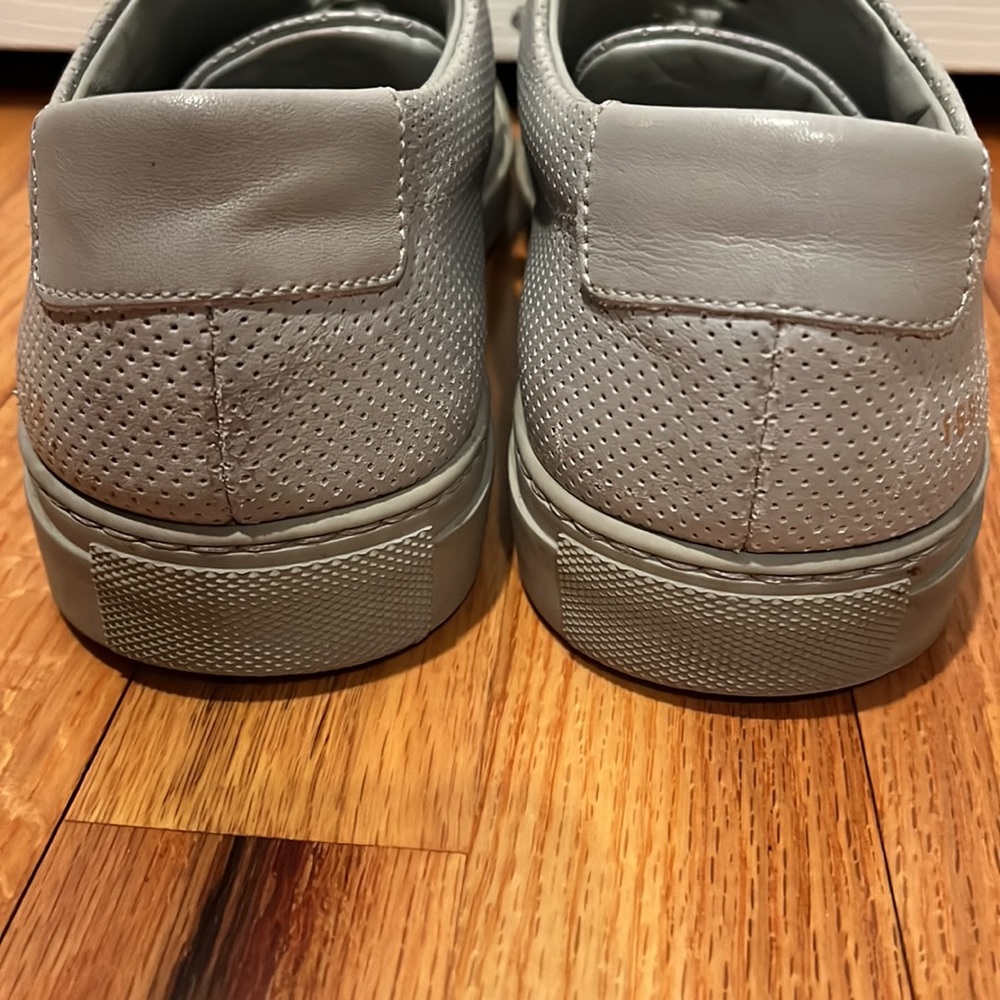 Common Projects Perforated Gray Leather Training … - image 6